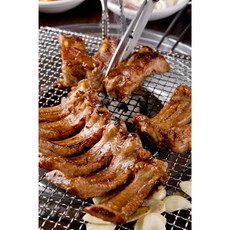 새벽상회 돼지 등갈비 캠핑 파티 바비큐/구이용 1kg 2kg, 3kg, 1개