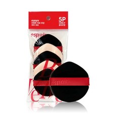 에스쁘아 비 벨벳 뉴클래스 에어 퍼프 5P, 1세트