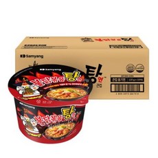 [삼양식품] 큰컵 불닭볶음탕면 120g X16입, 10박스