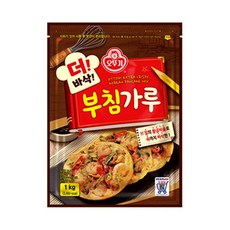 오뚜기 더 바삭 부침가루 1kg, 2개