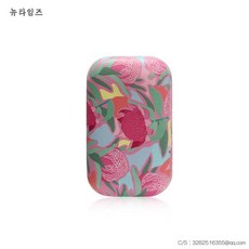 아이버리아뉴타임즈 접이식 돋보기 안경 케이스 휴대용 압축방지 수납함 A28, 1개, 핑크 케이스