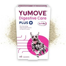 YuMOVE 다이제스티브 플러스 이전 Yu다이제스트 수의학적 힘 개 연령 품종 프로바이오틱스 서포트 6포대, YuMOVE 다이제스티브 플러스 이전 Yu다이제스트 수, 1개