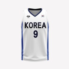  프라제르 농구 국가대표 스타일 유니폼 운동 복 선수 PRAZER 