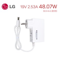 LG 룸앤TV 27TQ600SW 27TQ600SY 정품 어댑터 전원 충전기 케이블, 1개