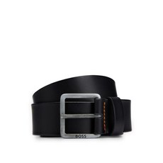HUGO BOSS 지코 남성용 벨트 블랙 US 32사이즈 이탈리안 가죽