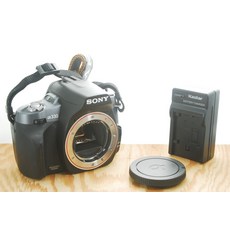 소니 알파 330 DSLRA330 DSLR 카메라 본체 10.2MP 충전기 8GB 메모리 카드