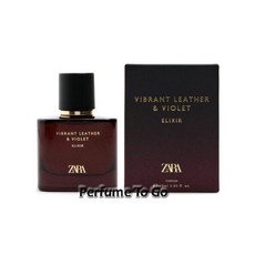 자라 바이브런트 레더 Violet Elixir 2.03 oz 60 ml 향수 스프레이 2918447 - 자라바이브런트레더