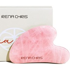 얼굴기초세트 흡수력 피부탄력 윤기부여 화이트닝 쇼킹잘때꼭바르는크림 Rena Chris Rose Quartz Gua Sha SPA 침술을 위한 천연 제이드 페이셜 툴 바디 페이스