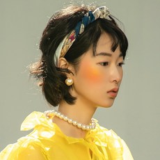 칼라진주목걸이