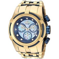 Invicta Mens Bolt Quartz Watch with Stainless Steel Strap Gold 35 (M