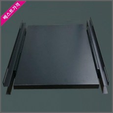 윈정보 NETWORK 서버랙 슬라이딩 선반 높이 750-2000 전용 IN-S7520BSL-블랙