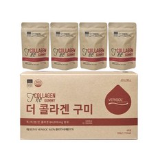 베리솔 더 콜라겐구미 4주분 (21구미 x 4봉), 126g, 4개