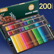 프리즈마 유성 색연필 애니메이션 72색 48색 120색 프라즈마 초보 초등, 200색