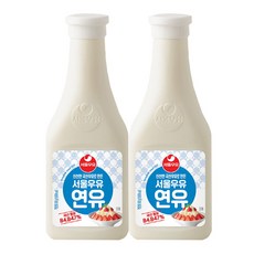 서울우유 연유 500g x 2개 (튜브형), 1000g, 1세트