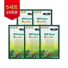 오디그린골드 정품 염색약(5세트 25회분 대용량100g), 진한갈색, 5개