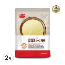 오큐비 알파옥수수 가루, 1kg, 6개