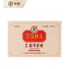 (중차)중국 보이차7581 차전 250g, 1개, 1개입