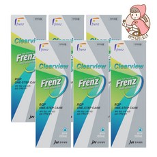 Frenz Clearview 150ml 6개 드림/하드렌즈 보존/세척제 식염수 단백질제거 프렌즈 클리어뷰