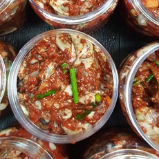 국내산 통영 생굴무침 600g+600g 1통당 굴 50개내외, 단품