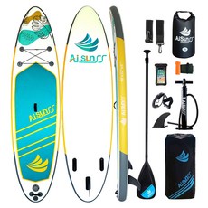 AISUNSS 패들보드 SUP보드 서핑보드 수상스포츠 서핑 섭보드 10.6ft