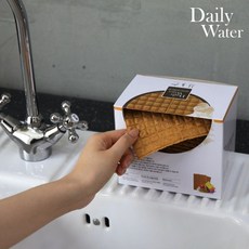데일리워터 뽑아쓰는 와플 일회용수세미 2박스(40매), 단품