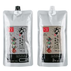 한방 검은머리 파뿌리 스피드칼라크림 7분완성 500g 대용량, 6호 흑갈색, 1개