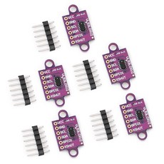 아두이노용 5Pcs VL53L0X 비행 시간(ToF) 940nm 레이저 거리 측정 센서 브레이크아웃 GY-VL53L0XV2 모듈 IIC, 5개