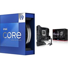 인텔 Core i913900K 최신세대 게이밍 데스크톱 프로세서 24코어Pcore 8개 + Ecore 16개 언락 및 ASUS ROG Strix Z790I WiFi 6E LGA - i913900k