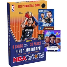  2022 2023 파니니 Panini NBA 농구 상자 하비박스 취미 192 카드(상자당 사인 카드 1장), 기본 