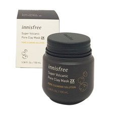 이니스프리 수퍼 화산송이 모공 마스크 2X 각질관리, 1Ea, 1Ea