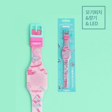 빅키드스트릿 빅키드 kid 키드 국내 최초 향기 led 시계 리본체조 # 모기 기능 추가 향기가 솔솔 평소에는 패션 팔찌 버튼을 누르면 숫자가 뿅!