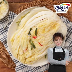 경원재 [경원재] 진미령의 국내산 농산물로 만든 백김치 5kg, 1개