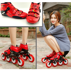 롤러브레이드 스피드 성인 인라인스케이트 입문자용 선수용 스페어 전문 어그레시브 초보 입문용 레이싱