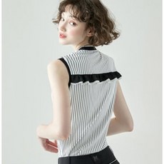 링스 골프 여성 슬리브리스 티셔츠 L2102TL095