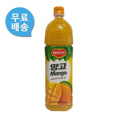 롯데칠성 델몬트 망고주스 1.5L (12펫), 12개