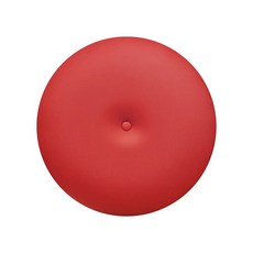 대성쇼파 동그라미 보호벽쿠션(단추형), 레드, 1개