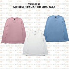 [아이더]FAIRNESS (페어니스) 여성 봄 가을 스포티한 느낌의 라운드 티셔츠 DWU20232