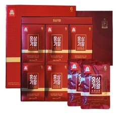 정관장 6년근 홍삼가활 30포 1500ml+쇼핑백 가정의달 추석 설 명절 부모님 선물세트 1개, 1500ml