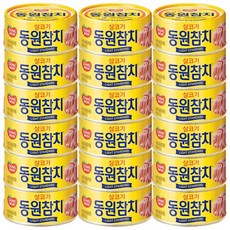 동원참치 살코기 라이트스탠다드 참치 100g x 18개 / 통조림 참치캔
