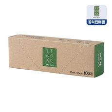 [똑똑] 똑똑한 생활습관 산화생분해 위생백 대형/중형/미니 100매 1개, 대(L), 100개입
