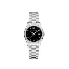 [100%정품] 해밀턴 재즈마스터 레이디 쿼츠 34mm 스테인리스 스틸 블랙 Hamilton Jazzmaster Lady Quartz Stainless Steel Black H32