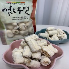 서해안식품 달라붙지 않는 엿 고소한 검은콩엿 순대엿 땅콩엿 검정콩엿 콩엿, 5개, 80g