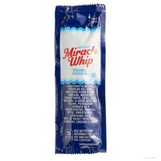 Kraft Miracle Whip Dressing Portion Packets 크라프트 미라클 휘핑 드레싱 포션 패킷 12.4g 200개