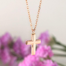 18k십자가목걸이