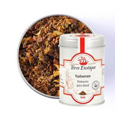프랑스 테레 이그조티끄 Terre Exotique Vadouvan spice blend 바두반 향신료 블렌드 시즈닝 50g, 6개