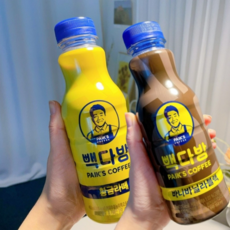 지금 당장 봐야할 빽다방 추천 정보 TOP 9 10 신선코리아 빽다방커피 황금라떼450ml 2개+바니바닐라블랙450ml 2개