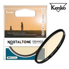 겐코 NOSTALTONE Orange 67mm 카메라 렌즈 소프트필터, 1개