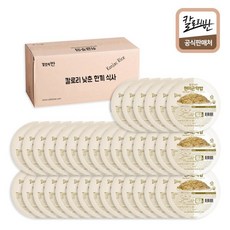 칼로리반귀리곤약밥