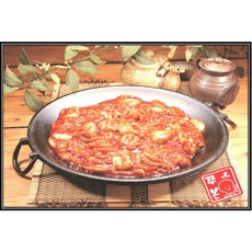 쭈꾸미본부 양념 쭈꾸미 볶음 냉장 캠핑 밀키트 주꾸미 대박 맛집, 순한맛, 1개, 530g