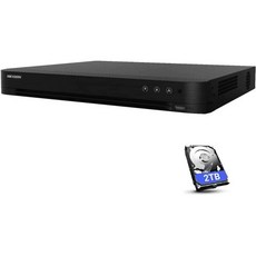 【Newest Pro Series 】 iDS-7208HUHI-M2/S 2TB 하드 드라이브 포함 8 채널 4K 8MP Turbo HD Acusense DVR HDMI 출력 H, 8 Channel DVR with Hard Drive - ids-7208huhi